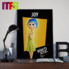 New Character Embarrassment Inside Out 2 On June 14th 2024 Home Decoration Poster Canvas