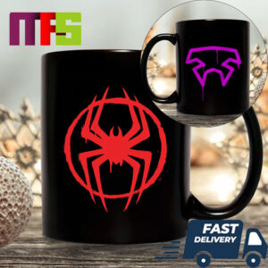 Miles Morales Vs Miles G Morales Spider Man Beyond The Spider Verse Spider Symbol Logo Ceramic Mug