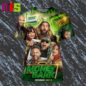 Money In The Bank In Toronto Saturday July 6th 2024 All Over Print Shirt