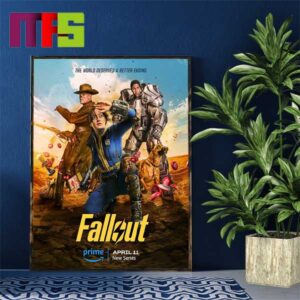 New Poster For Fallout Series Live Action The World Deserves A Better Ending On Prime Home Decor Poster Canvas