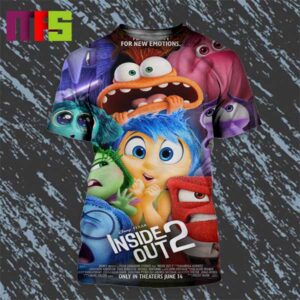 New Poster For Inside Out 2 Make Room For New Emotions On June 14th All Over Print Shirt