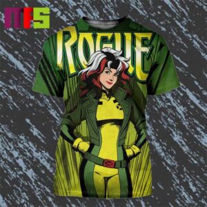 New Promotional Art For X MEN 97 Rogue On Disney Plus March 20th 2024 All Over Print Shirt