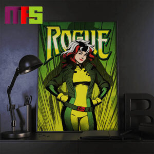 New Promotional Art For X MEN 97 Rogue On Disney Plus March 20th 2024 Home Decoration Poster Canvas
