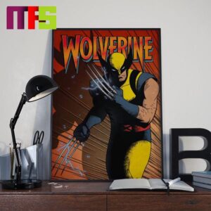 New Promotional Art For X MEN 97 Wolverine On Disney Plus March 20th 2024 Home Decor Poster Canvas