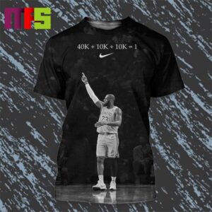 Nike LeBron James 40k Points 10k Assists 10k Rebounds Numbers Don’t Lie Truly One Of One All Over Print Shirt