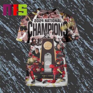 Ohio State Buckeyes 2024 NCAA Women Ice Hockey National Champions All Over Print Shirt