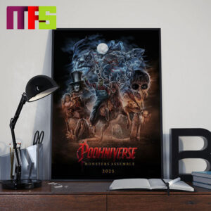 Poohniverse Monsters Assemble Unite In A Horror Team Up Movie 2025 Home Decor Poster Canvas