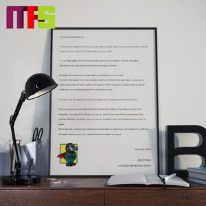 Rest in Peace Akira Toriyama 1955-2024 Information Dear Friends and Partners Home Decor Poster Canvas