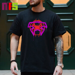 Spider Man Beyond The Spider Verse Miles Morales And Miles G Morales Prowler Symbol Logo Combine Unisex T-Shirt