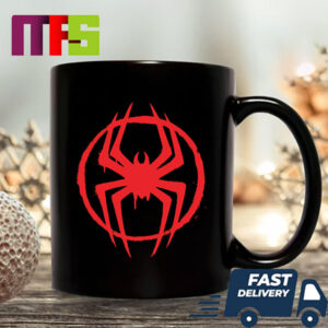 Spider Man Beyond The Spider Verse Miles Morales Red Spider Symbol Essentials Mug