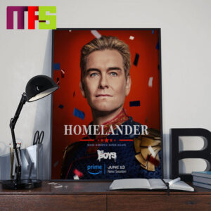 The Boys Season 4 New Poster Homelander Make America Super Again Home Decor Poster Canvas The Boys Season 4 New Poster Homelander Make America Super Again Home Decor Poster Canvas