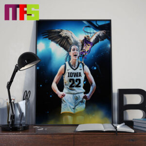 Caitlin Clark Iowa Hawkeyes Beats LSU Tigers Move On To NCAA March Madness Women Basketball Final Four Home Decor Poster Canvas
