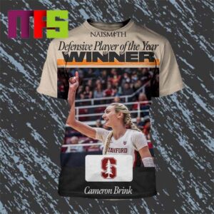 Cameron Brink 2024 Naismith Trophy Defensive Player Of The Year All Over Print Shirt