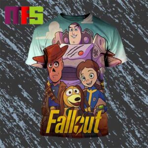 Fall Out x Toy Story There’s A Radroach In My Boot Fan Art All Over Print Shirt