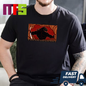 Godzilla As Zeus In Hercules 1997 Disney Film Greek Art Style Funny T-Shirt Godzilla As Zeus In Hercules 1997 Disney Film Greek Art Style Funny T-Shirt