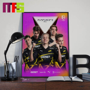 Navi The First PGL CS2 Major Copenhagen 2024 Champions Home Decor Poster Canvas