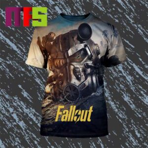 New Poster For The Fallout Series On Prime On April 11th 2024 All Over Print Shirt