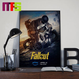 New Poster For The Fallout Series On Prime On April 11th 2024 Home Decor Poster Canvas