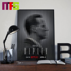 Ripley TV Mini Series Andrew Scott Is Ripley Only On Netflix April 4th 2024 Home Decor Poster Canvas