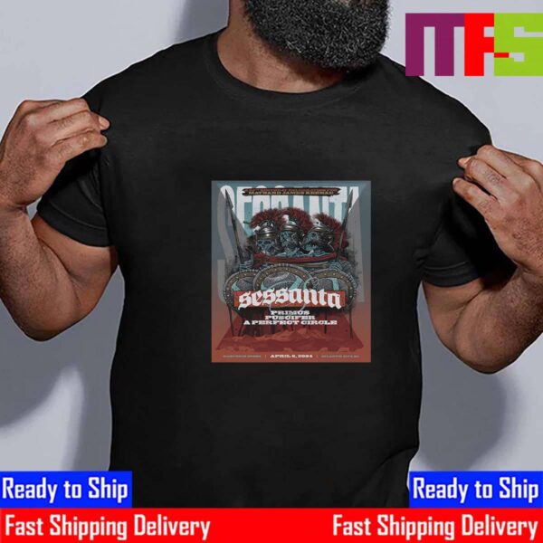 A 60th Birthday Celebration For Maynard James Keenan Sessanta Poster At Hard Rock Arena Atlantic City NJ April 6th 2024 Essential T-Shirt