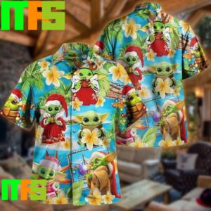 A Merry Christmas I Wish You Star Wars Yoda Trendy Hawaiian Shirt Gifts For Men And Women Hawaiian Shirt