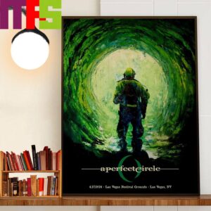 A Perfect Circle Poster At Las Vegas Festival Grounds Las Vegas NV April 27th 2024 Wall Decor Poster Canvas A Perfect Circle Poster At Las Vegas Festival Grounds Las Vegas NV April 27th 2024 Wall Decor Poster Canvas