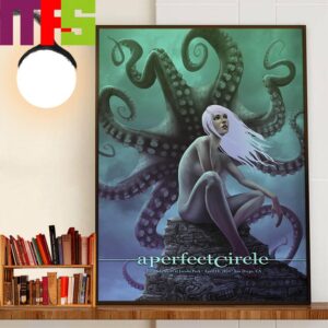 A Perfect Circle Poster At The Rady Shell At Jacobs Park San Diego CA April 18th 2024 Wall Decor Poster Canvas A Perfect Circle Poster At The Rady Shell At Jacobs Park San Diego CA April 18th 2024 Wall Decor Poster Canvas