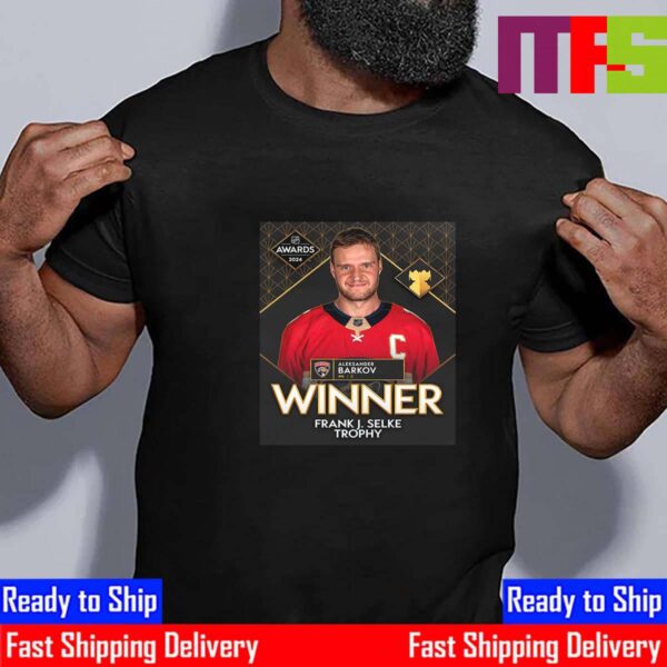 Aleksander Barkov Is The Winner Of The Frank J Selke Trophy 2024 NHL Awards Essential T-Shirt