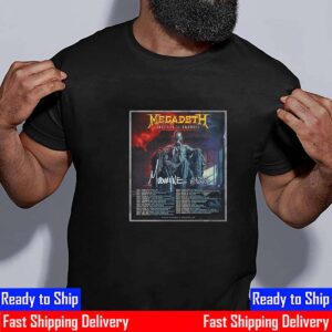 All That Remains Megadeth And Mudvayne At The Destroy All Enemies Tour 2024 In North America Essential T-Shirt