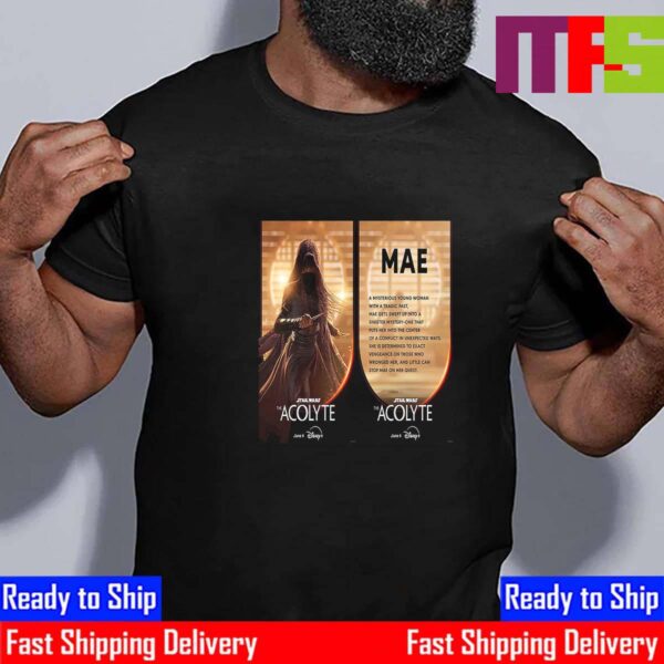 Amandla Stenberg As Mae In Star Wars The Acolyte Essential T-Shirt