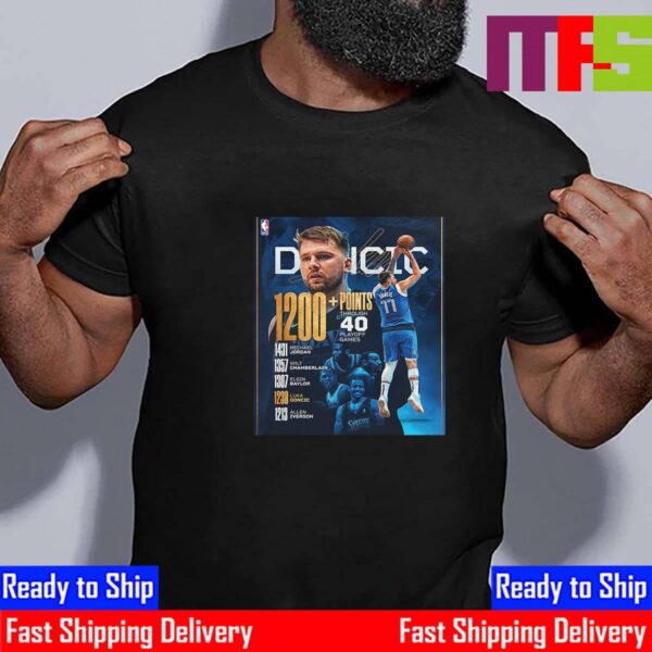 An All-Time Start To Playoff Career Of Luka Doncic Dallas Mavericks Essential T-Shirt