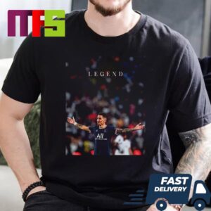 Angel Di Maria A Paris Saint-Germain Legend Essential T-Shirt