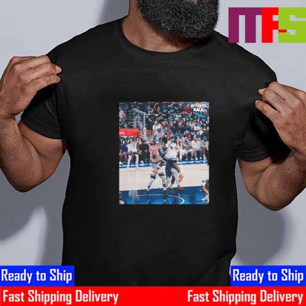 Anthony Edwards Poster Dunk At Game 3 Western Conference Final Minnesota Timberwolves Vs Dallas Mavericks 2024 NBA Playoffs Essential T-Shirt