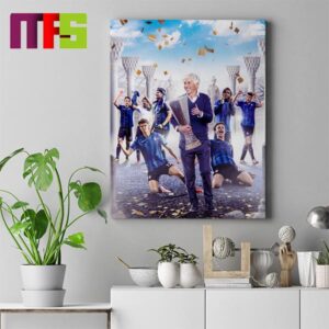 Atalanta Champion Europa League History Makers Home Decor Poster Canvas