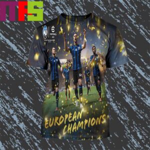 Atalanta Europa League Champions Winners For The First Time All Over Print Shirt