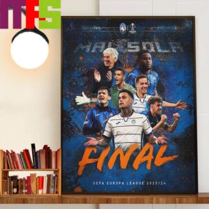 Atalanta Play In The UEFA Europa League 2023-2024 Final At Dublin Arena Home Decoration Poster Canvas Atalanta Play In The UEFA Europa League 2023-2024 Final At Dublin Arena Home Decoration Poster Canvas