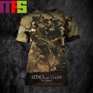 Attack On Titan The Musical In New York City Center From October 11-13 2024 All Over Print Shirt