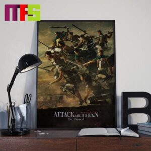 Attack On Titan The Musical In New York City Center From October 11-13 2024 Home Decor Poster Canvas