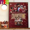Bayer Leverkusen Win The DFB Pokal And Do The Domestic Double Wall Art Decor Poster Canvas
