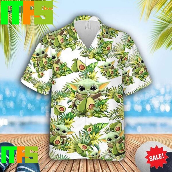 Baby Yoda Avocado Star Wars Trendy Gifts For Star Wars Fans Hawaiian Shirt Gifts For Men And Women Hawaiian Shirt