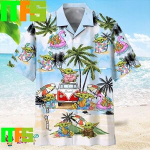 Baby Yoda Family Vacation Make Your Summer Adventure Out Of This World Hawaiian Shirt Gifts For Men And Women Hawaiian Shirt