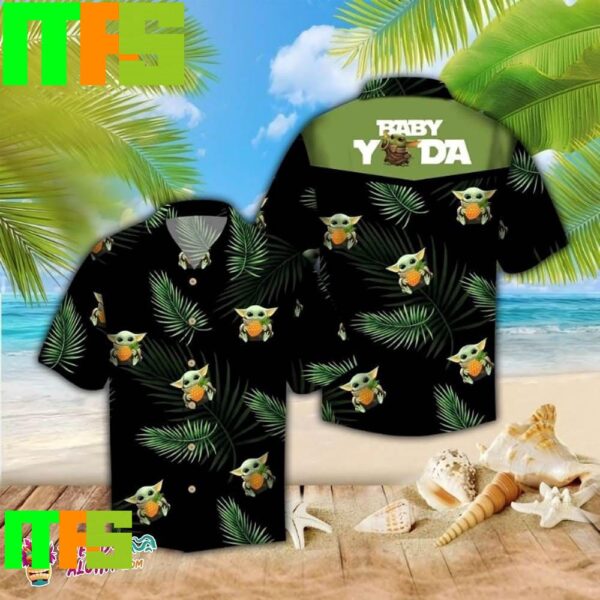 Baby Yoda Hug Pineapple Hawaiian Shirt Gifts For Men And Women Hawaiian Shirt