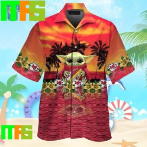 Baby Yoda Star Wars Kansas City Chiefs Hawaiian Shirt Gifts For Men And Women Hawaiian Shirt