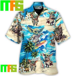 Baby Yoda Star Wars Surfing Hawaiian Shirt Gifts For Men And Women Hawaiian Shirt
