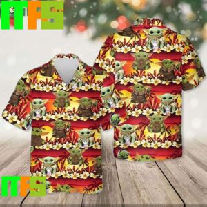 Baby Yoda Tropical Star Wars Ideal Gifts Hawaiian Shirt Gifts For Men And Women Hawaiian Shirt