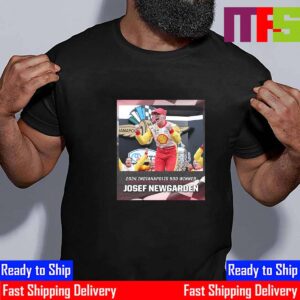 Back-To-Back Josef Newgarden 2024 Indianapolis 500 Winner Essential T-Shirt