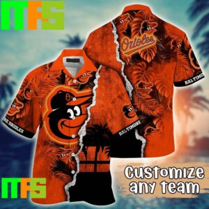 Baltimore Orioles Customize Name Hawaiian Shirt Gifts For Men And Women Hawaiian Shirt