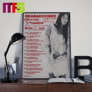 Beabadoobee This Is How Tomorrow Moves Tour With Support From Howdy Home Decor Poster Canvas