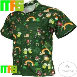 Beer And Clover Green Hawaiian Shirt Gifts For Men And Women Hawaiian Shirt