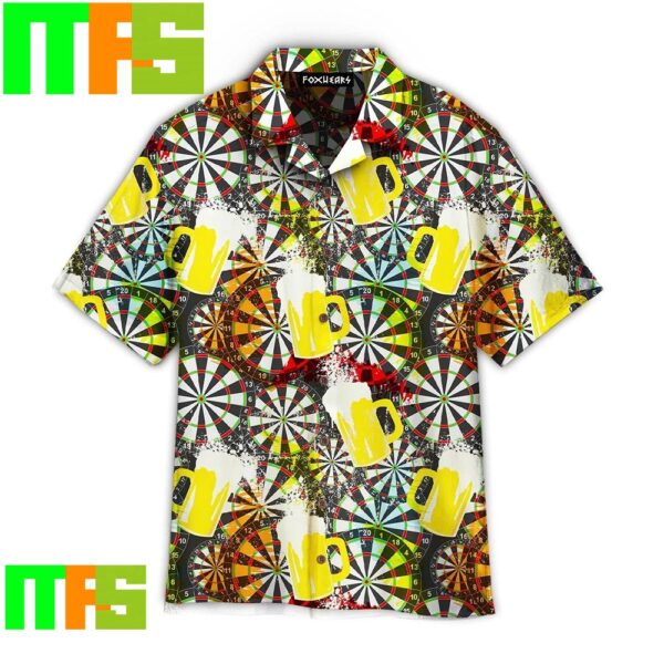 Beer And Darts Tropical Hawaiian Shirt Gifts For Men And Women Hawaiian Shirt